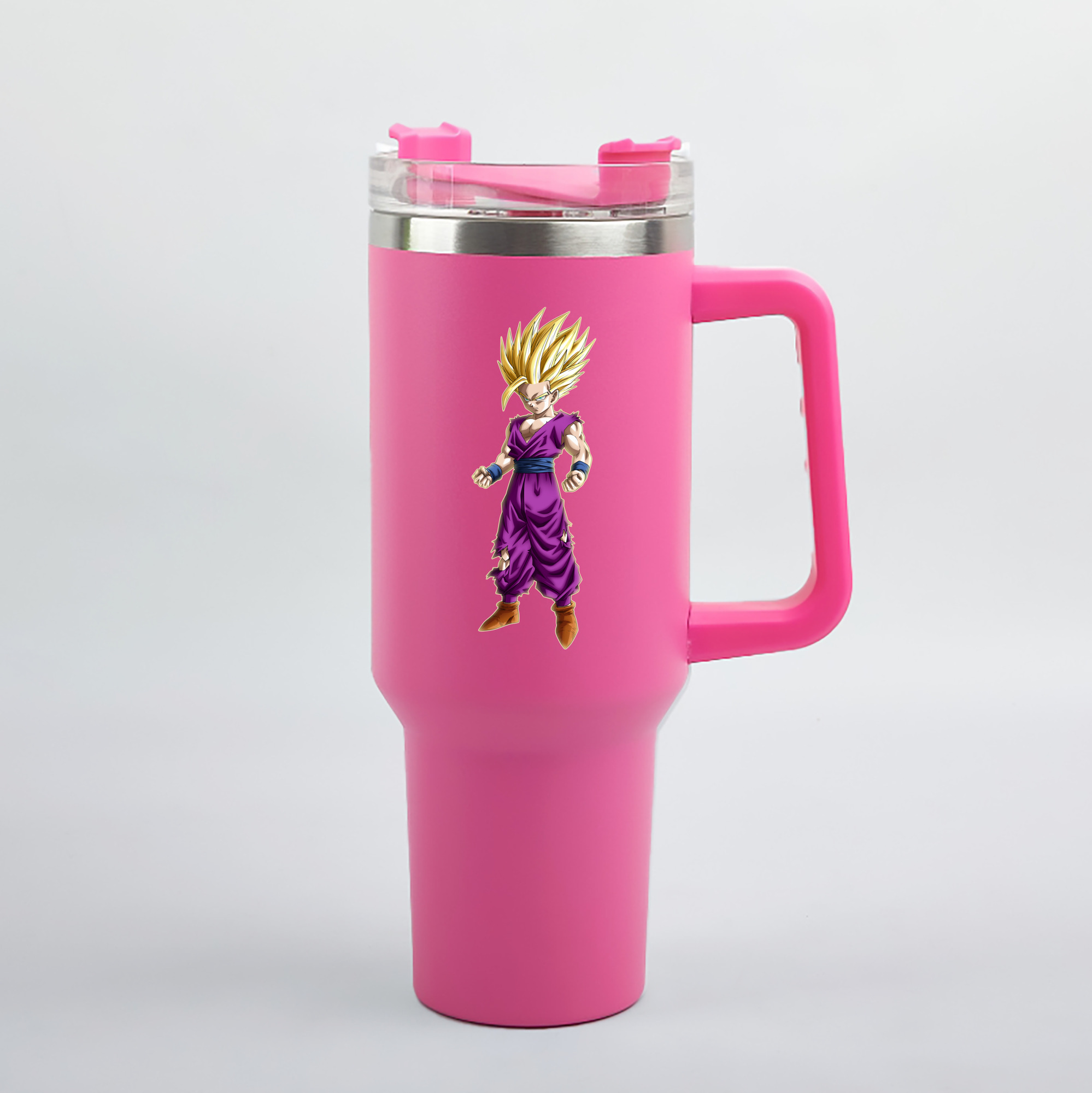 （画像用） ドラゴンボール 孫 悟飯（そんごはん）DRAGON BALL Son Gohan 1200mL車用タンブラー（カラープリント）